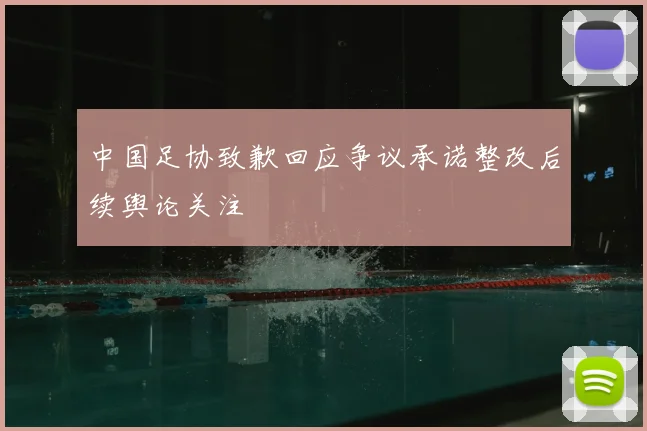 中国足协致歉回应争议承诺整改后续舆论关注